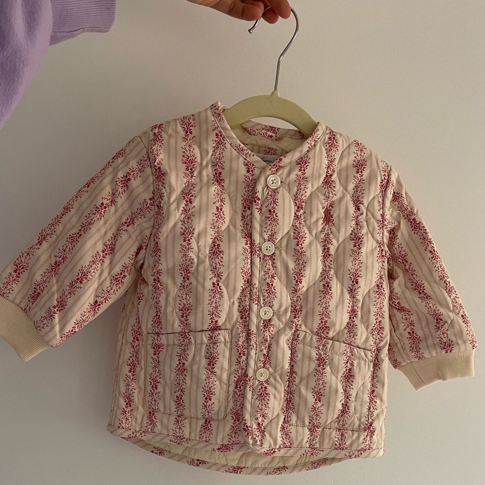Polo Ralph Lauren quilted floral jacket NWT 12m